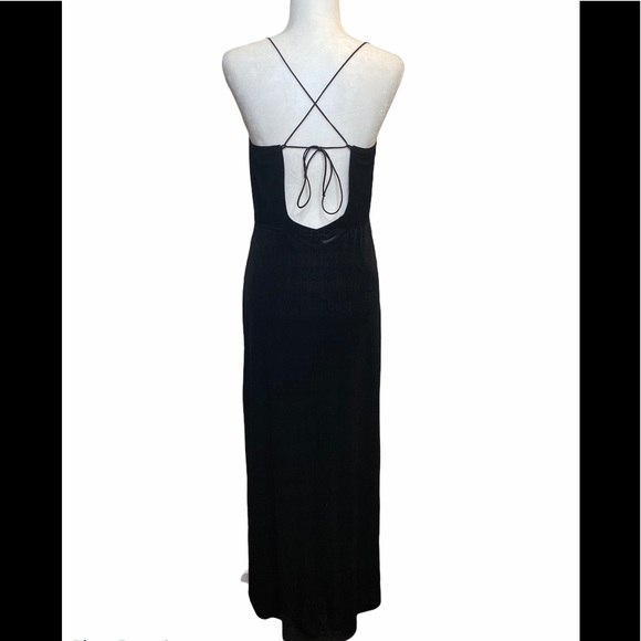 Free people Black Velvet Maxi Dress - Picture 5 of 7
